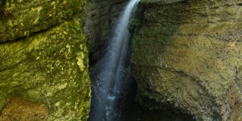 Le canyon "insolite" du Clévieux